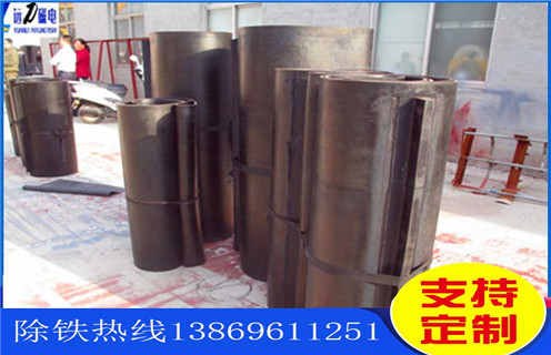 皮帶式自卸永磁除鐵器，廣東皮帶式自卸永磁除鐵器_廣東皮帶式自卸永磁除鐵器皮帶原因及如何調(diào)_刮板價格 