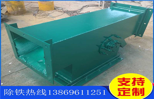 管道式粉料永磁除鐵器，河南管道式粉料永磁除鐵器_河南管道式粉料永磁除鐵器的優(yōu)缺點(diǎn)安裝示意圖型12000高斯_工作原理 