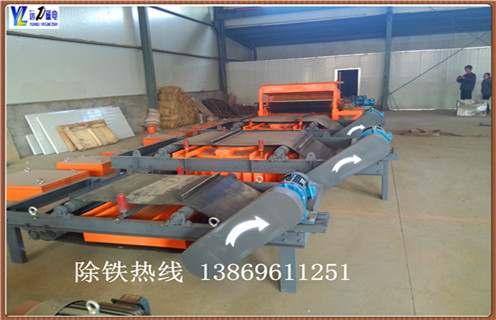 帶式永磁自卸除鐵器，廈門帶式永磁自卸式除鐵器_技術(shù)參數(shù)_廈門帶式永磁自卸式除鐵器安裝方式_如何換帶
