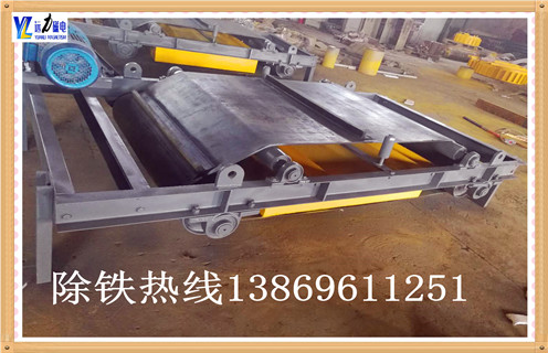 自卸皮帶電磁除鐵器，云南自卸式皮帶電磁除鐵器_規(guī)格型號(hào)_云南自卸式皮帶電磁除鐵器品牌型號(hào)的工作原理