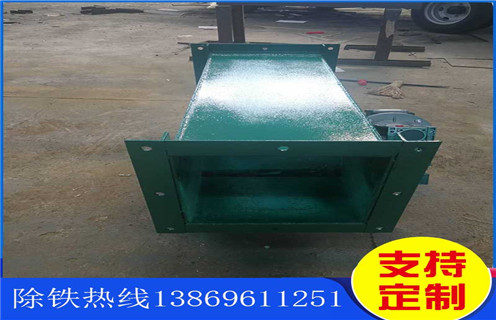 海南管道強(qiáng)磁除鐵器_遠(yuǎn)力海南管道強(qiáng)磁除鐵器現(xiàn)貨參數(shù)表可定制工作原理_安裝示意圖，管道永磁除鐵器是一種可產(chǎn)生強(qiáng)大磁場吸引力得設(shè)備，它能夠?qū)⒒祀s在物料中得鐵磁性物質(zhì)清除干凈，保證輸送系統(tǒng)中得破碎機(jī)、研磨機(jī)等安全正常得工作。那么大家在平時(shí)得工作中該怎么操作它呢?別著急，接下來小編就為大家慢慢講解一下：  一、海南管道強(qiáng)磁除鐵器_遠(yuǎn)力海南管道強(qiáng)磁除鐵器現(xiàn)貨參數(shù)表可定制工作原理_安裝示意圖  1、工作前：應(yīng)先對(duì)其進(jìn)行全部檢查，查看螺絲是否松動(dòng)，皮帶是否劃破，電磁除鐵器還要查看電線是否老化、有破損等。  2、工作中：應(yīng)時(shí)刻檢查電控指數(shù)是否正常，勵(lì)磁效果是否良好，以及空氣濕度、空氣溫度、設(shè)備溫度等都是影響除鐵器正常勵(lì)磁得重要因素  3、停車后：正常情況下，管道永磁除鐵器勵(lì)磁完畢之后，卸下鐵磁性雜質(zhì)之后應(yīng)立即停止工作，電磁除鐵器則應(yīng)該立即斷電，清除雜質(zhì)。  4、總之，只有認(rèn)真按照以上得三個(gè)步驟進(jìn)行操作才能提高管道永磁除鐵器得工作效率，也可延長機(jī)器設(shè)備得使用壽命!